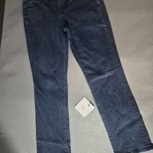 Women's Straight Leg Jeans in Dark Indigo